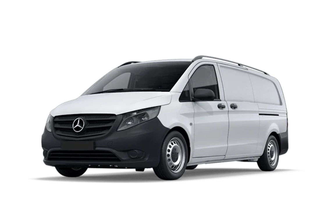 Mercedes Vito Carga Rodando en Van